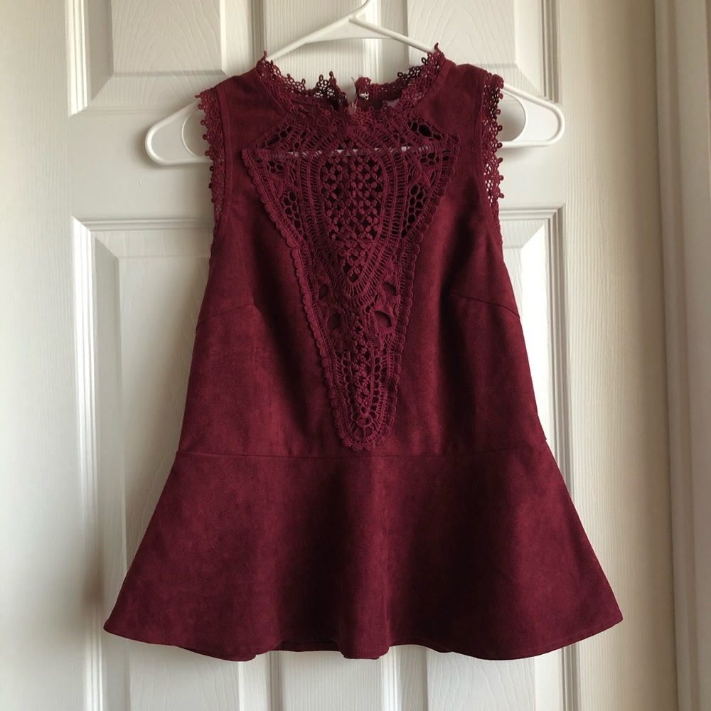 Alya Suede Blouse